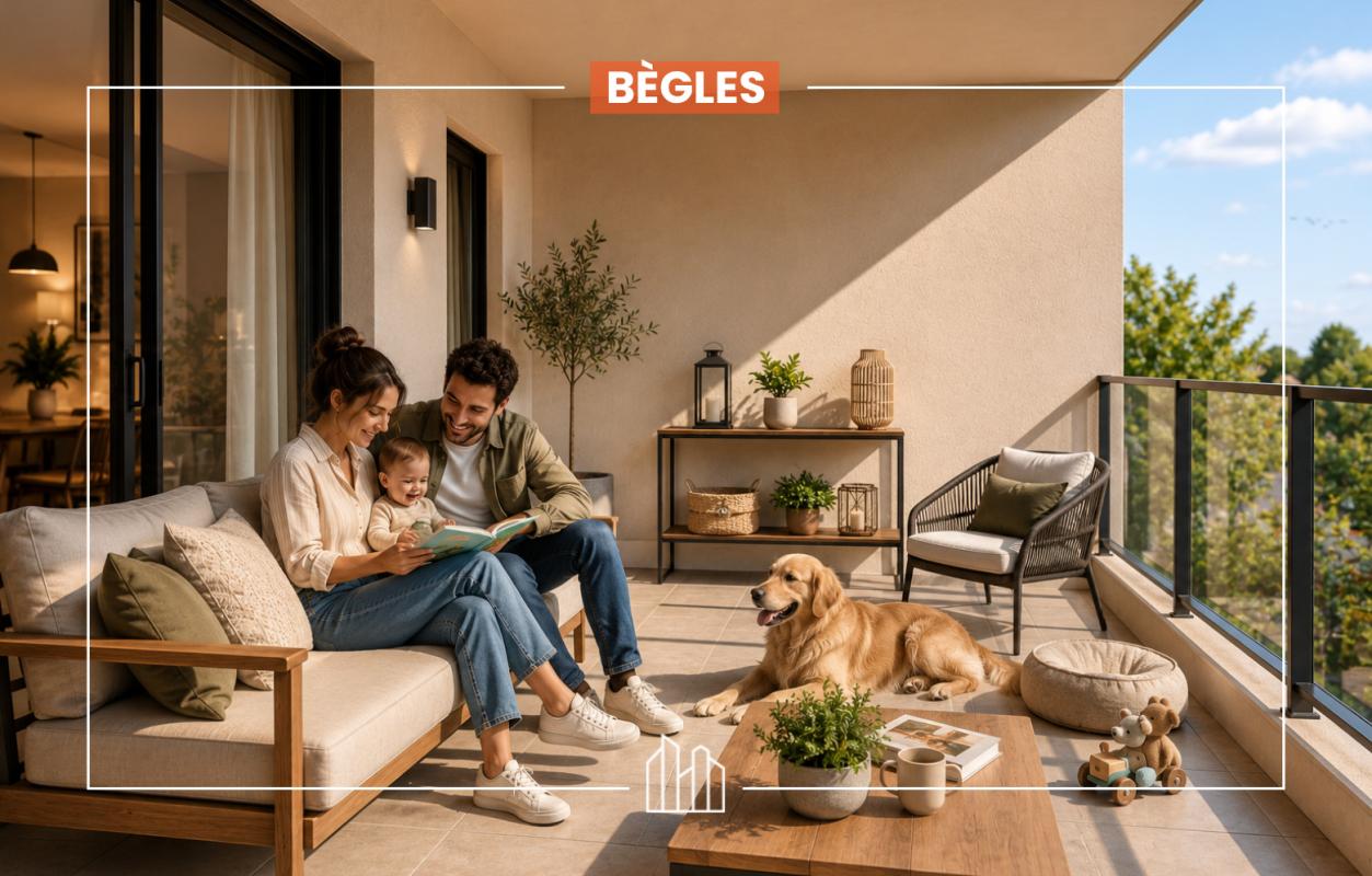 Bègles Appartement 4 pièces 79 m²