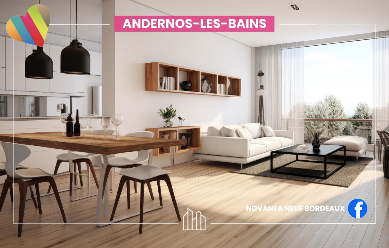 Appartement neuf 4 pièces 82 m² Andernos-les-Bains 33510