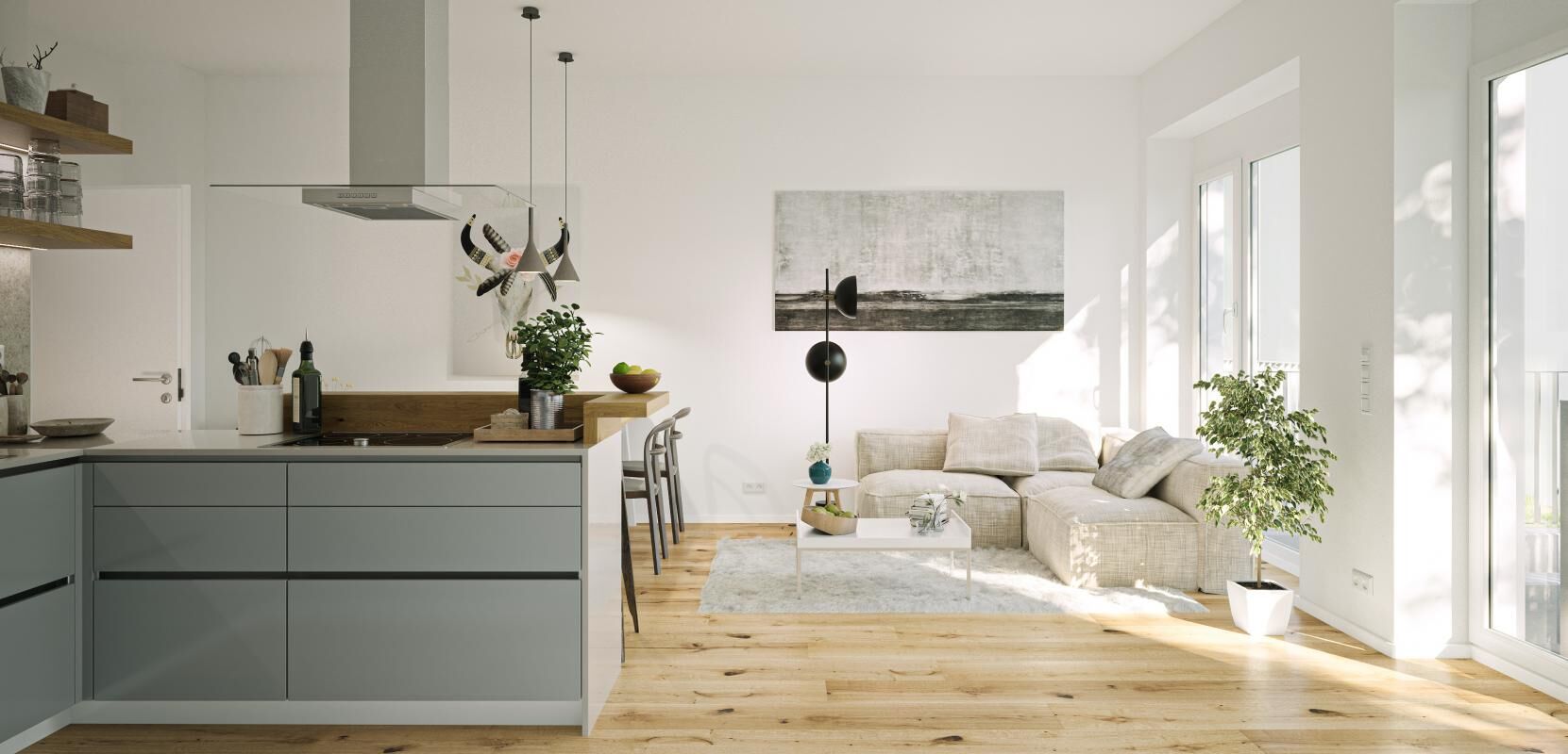 Appartement neuf 2 pièces 44 m²