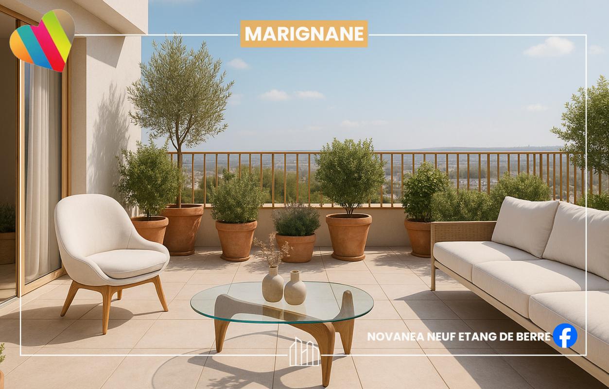 Marignane Appartement neuf 2 pièces 37 m²