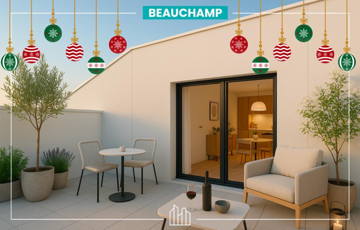 Beauchamp Appartement neuf 2 pièces 43 m²