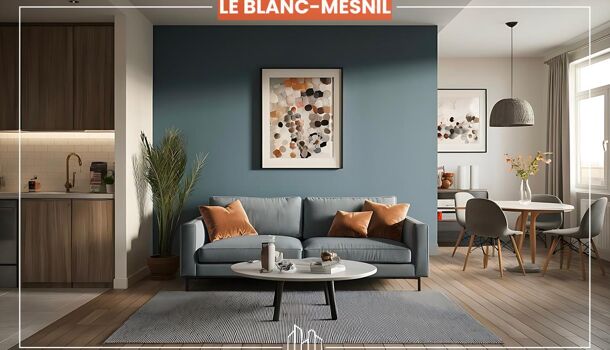 Appartement 3 pièces  à vendre Blanc-Mesnil (Le) 93150