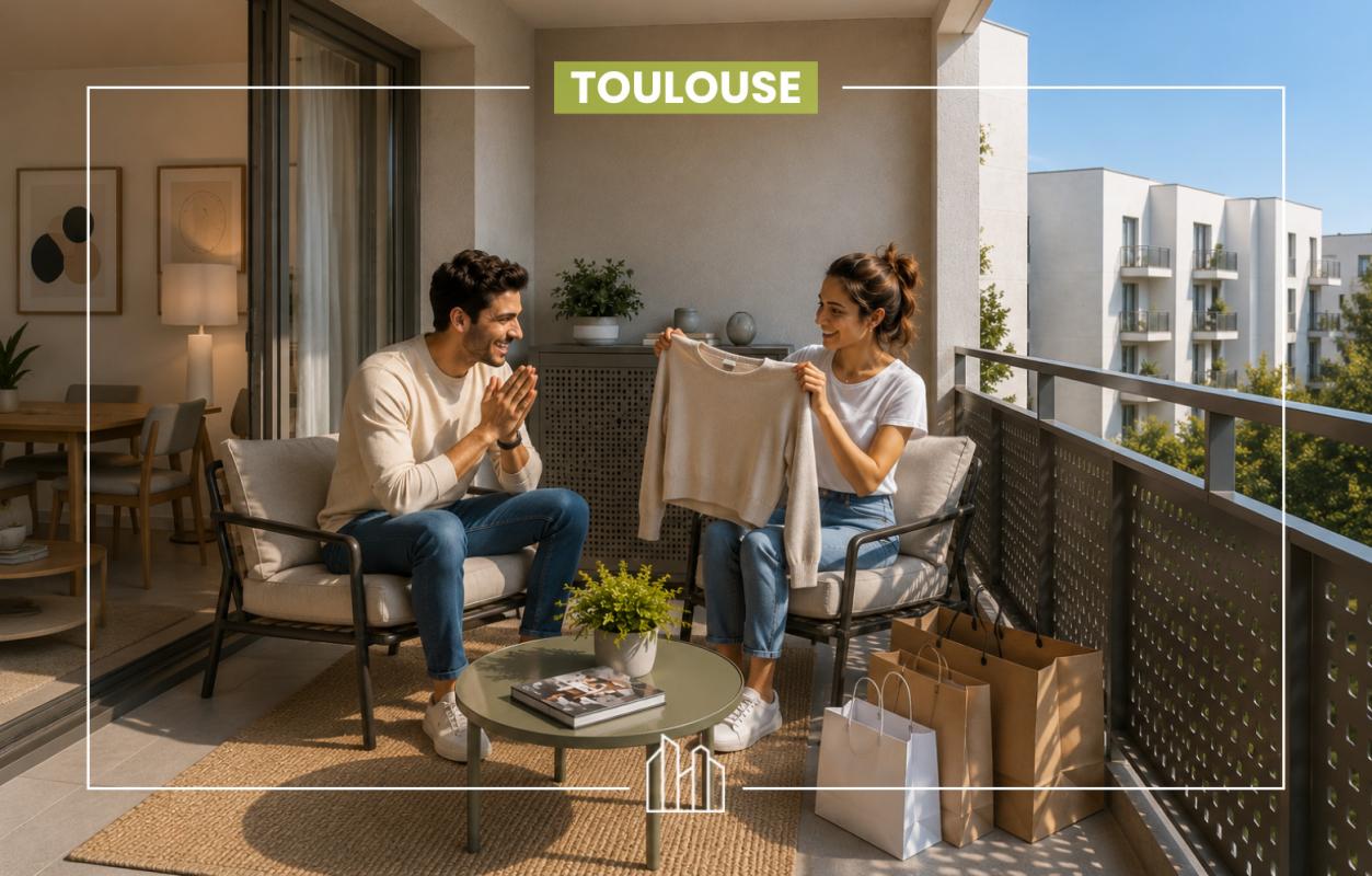 TOULOUSE – PROCHE DES COMMODITÉS,&nbsp;
                                                                                      Appartement neuf
                                                                                     Toulouse&nbsp-&nbsp
                                                                                     31300