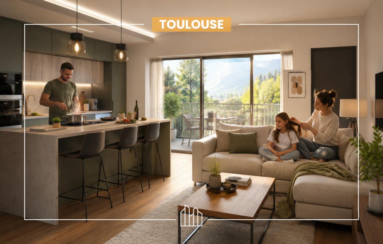 RÉSIDENCE LÉA - PROCHE COMMERCES,&nbsp;
                                                                                      Appartement neuf
                                                                                     Toulouse&nbsp-&nbsp
                                                                                     31300