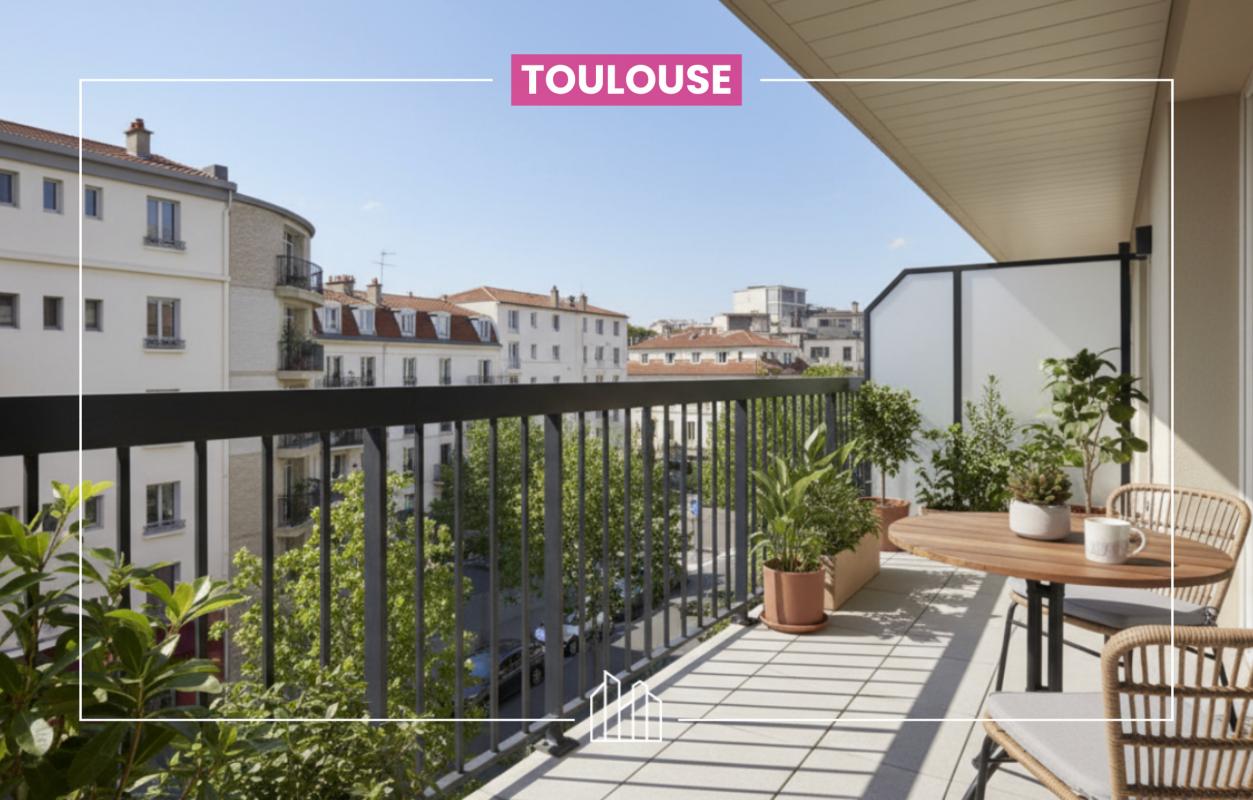 Appartement neuf 3 pièces 55 m² Toulouse 31200