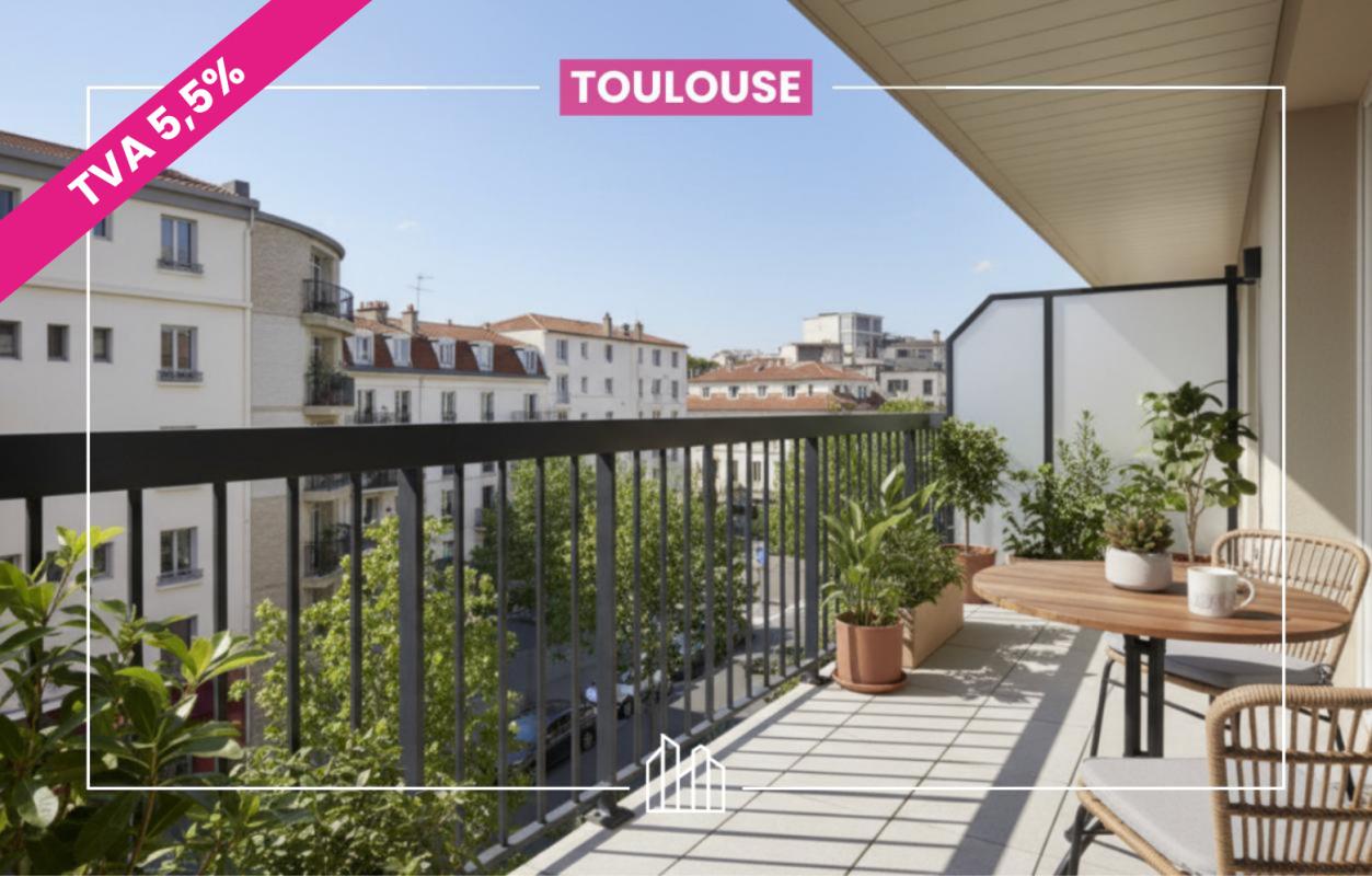 DOMAINE PAUL - PROX COMMERCES,&nbsp;
                                                                                      Appartement neuf
                                                                                     Toulouse&nbsp-&nbsp
                                                                                     31200