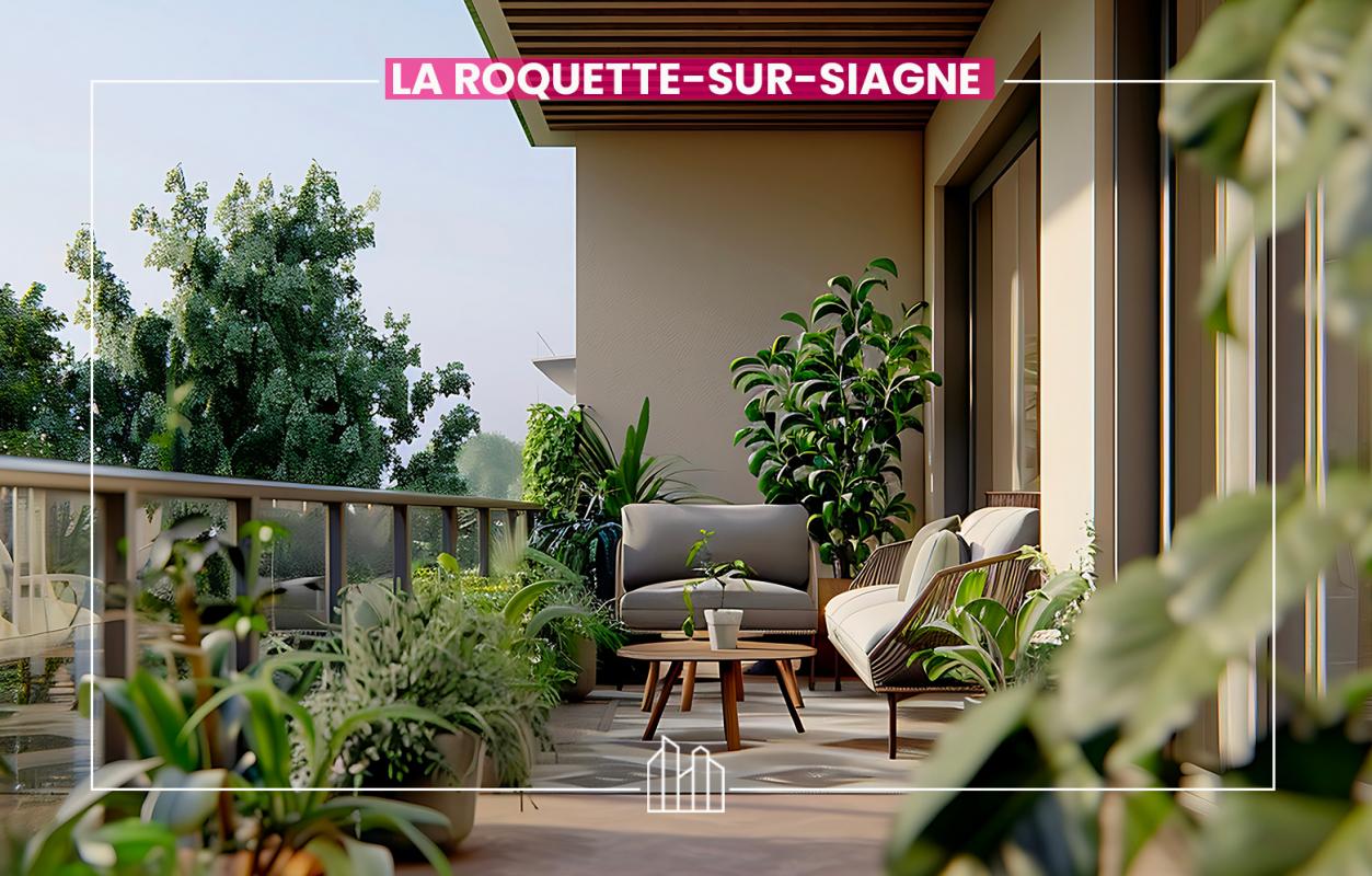 Roquette-sur-Siagne (La) Appartement neuf 3 pièces 65 m²