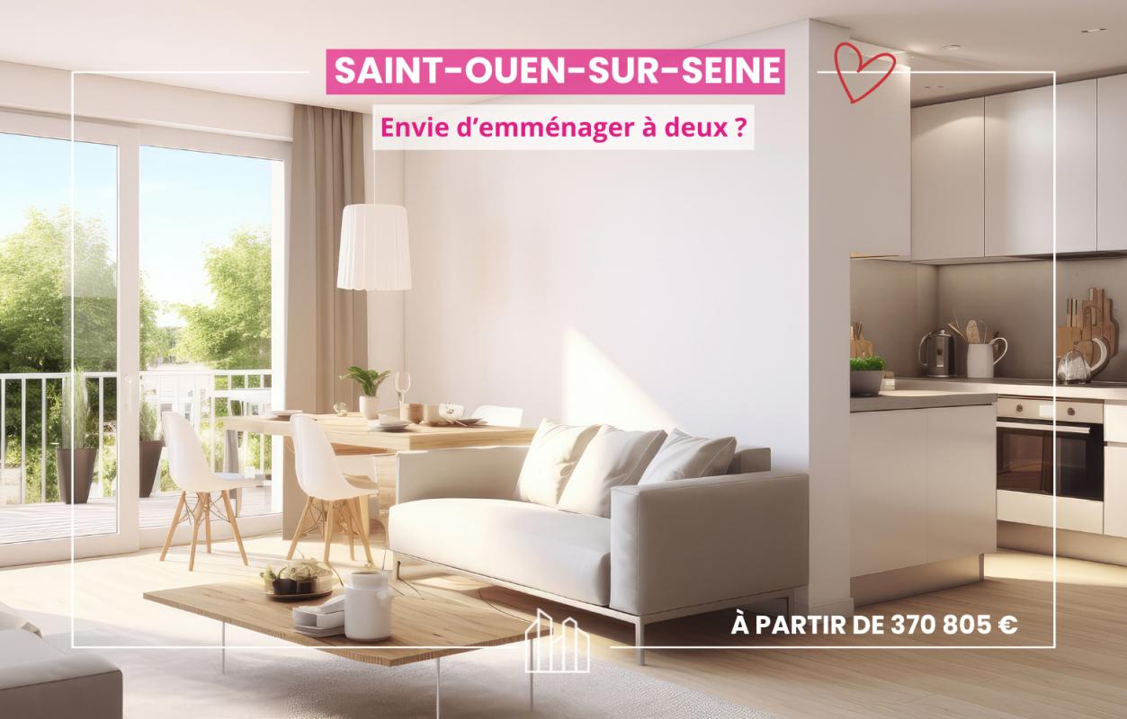 Saint-Ouen Appartement neuf 2 pièces 46 m²