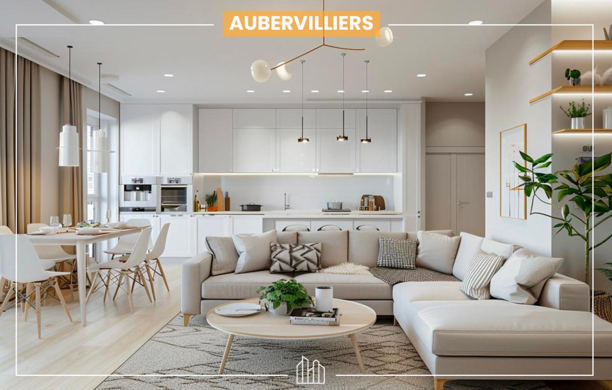 Appartement neuf 3 pièces 60 m² Aubervilliers 93300