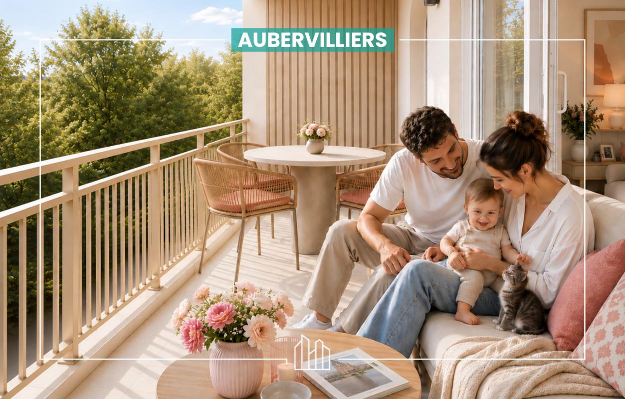 RÉSIDENCE NOAH - PROCHE ÉCOLES,&nbsp;
                                                                                      Appartement neuf
                                                                                     Aubervilliers&nbsp-&nbsp
                                                                                     93300