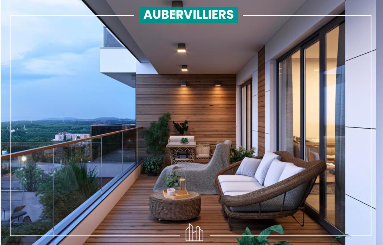 Appartement neuf 2 pièces 44 m² Aubervilliers 93300