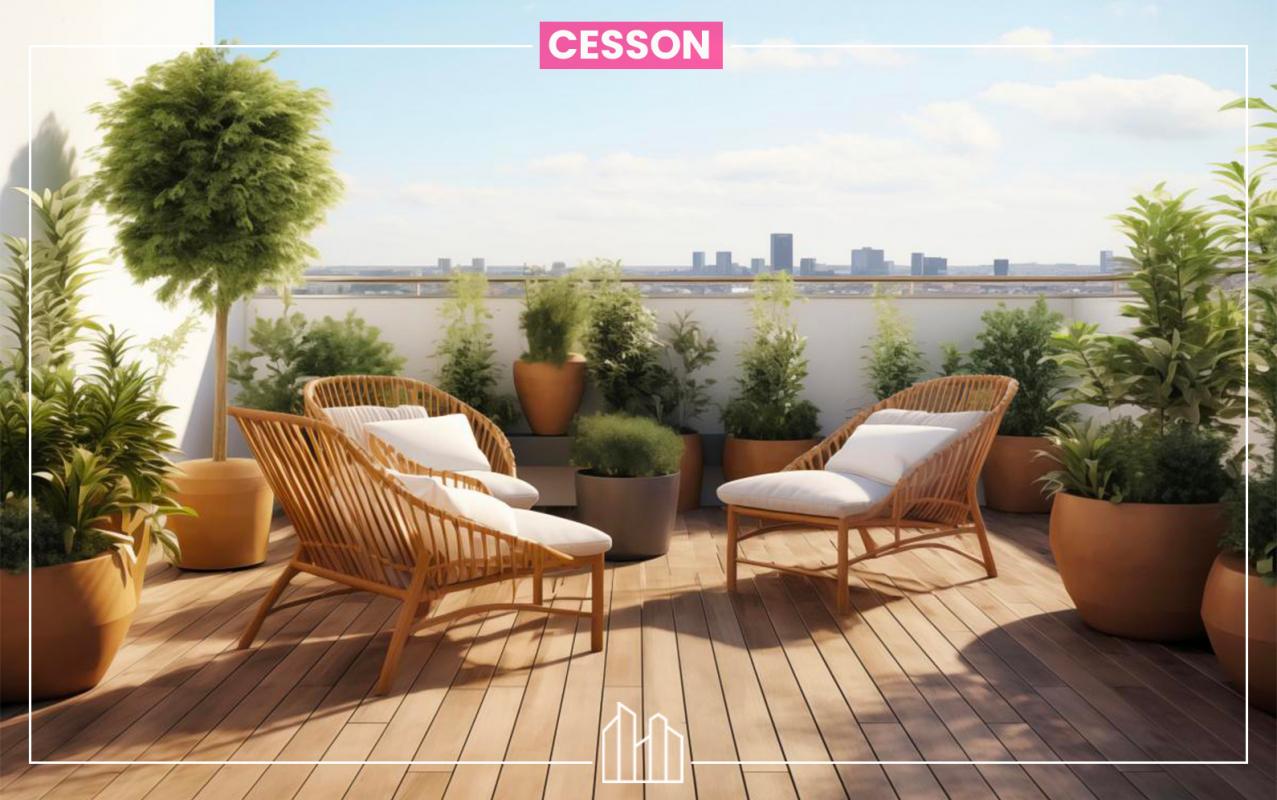 Cesson Appartement neuf 2 pièces 39 m²