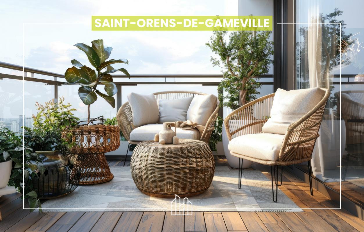 Appartement neuf 2 pièces 43 m² Saint-Orens-de-Gameville 31650