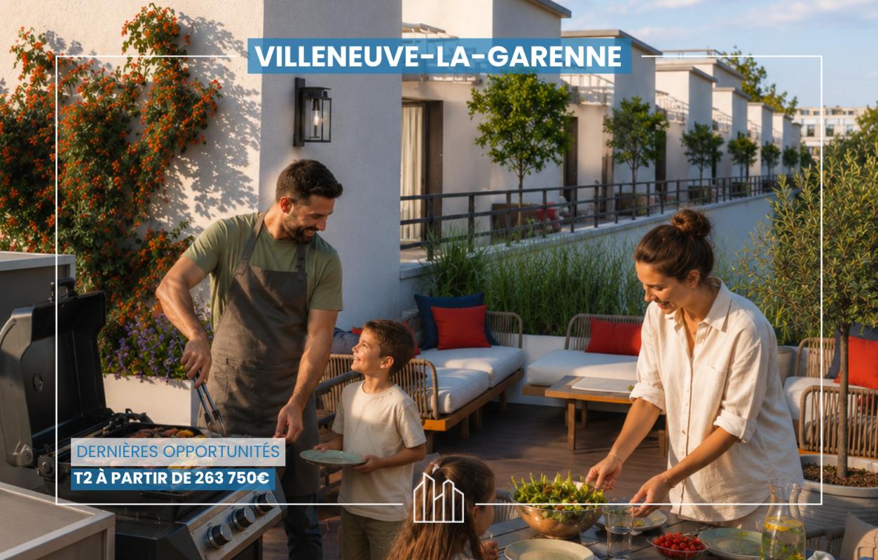 RÉSIDENCE LOUIS - PROX COLLÈGE,&nbsp;
                                                                                      Appartement neuf
                                                                                     Villeneuve-la-Garenne&nbsp-&nbsp
                                                                                     92390