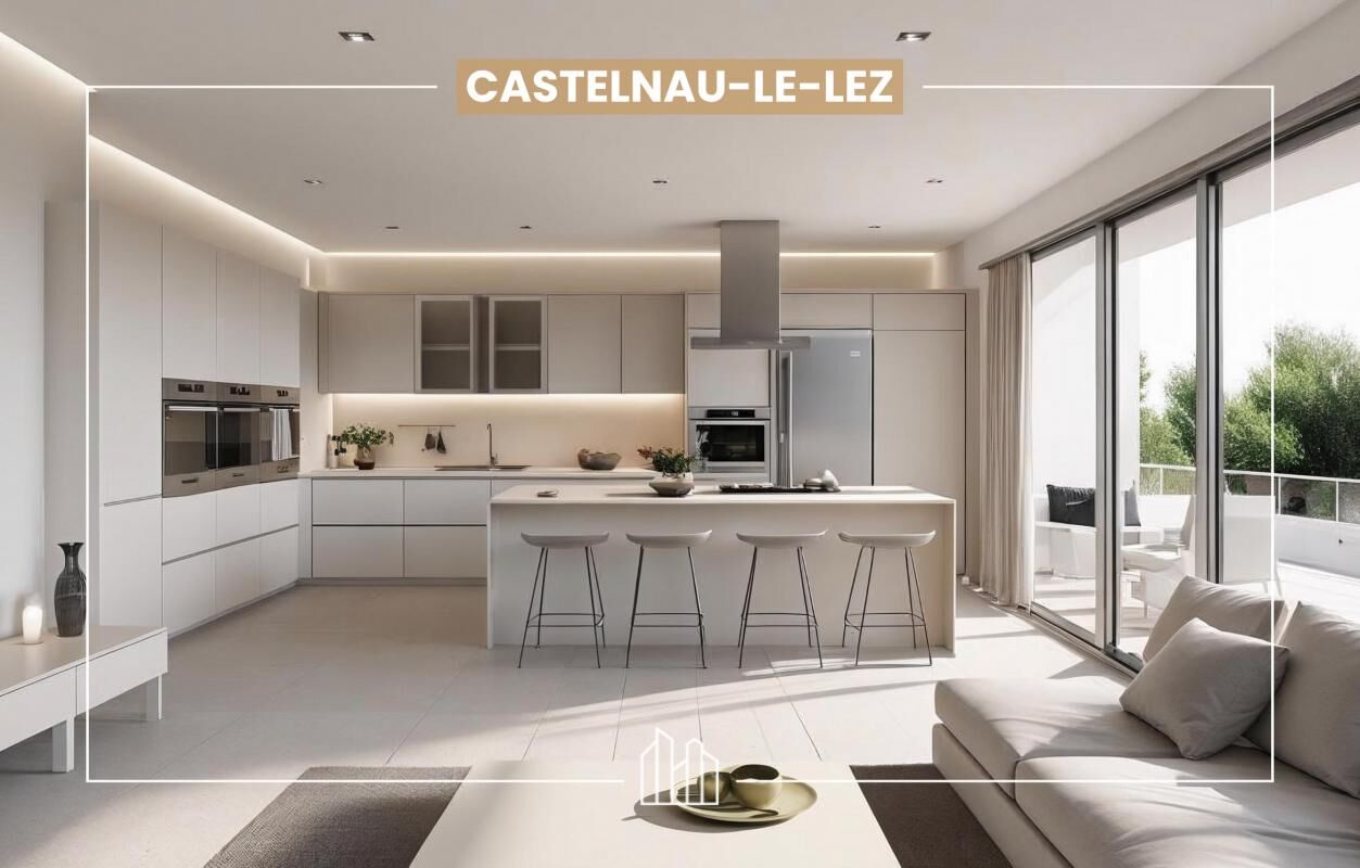 Appartement neuf 3 pièces 60 m² Castelnau-le-Lez 34170