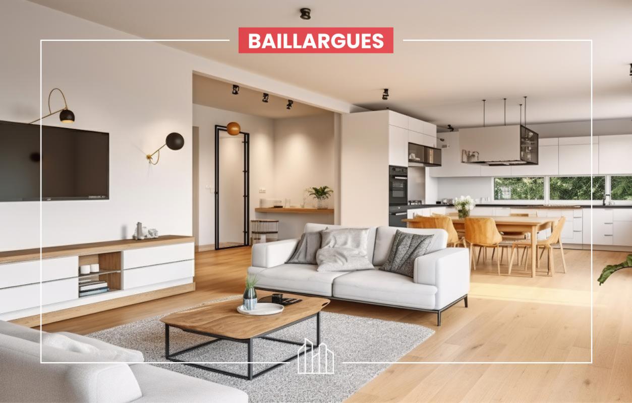 Appartement neuf 3 pièces 61 m² Baillargues 34670