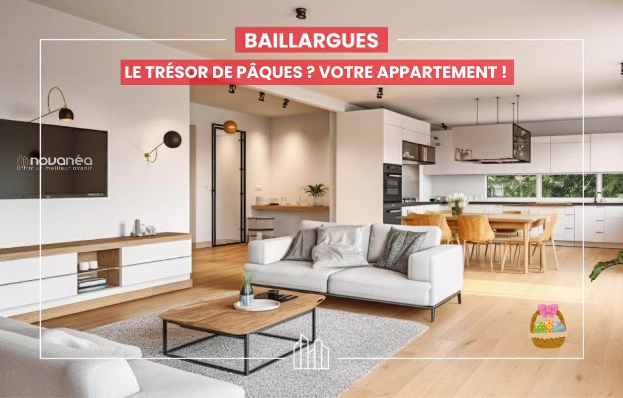 Appartement neuf 3 pièces 61 m² Baillargues 34670