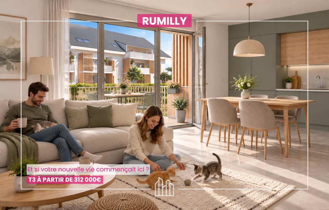  Appartement 3 pièces 62 m²