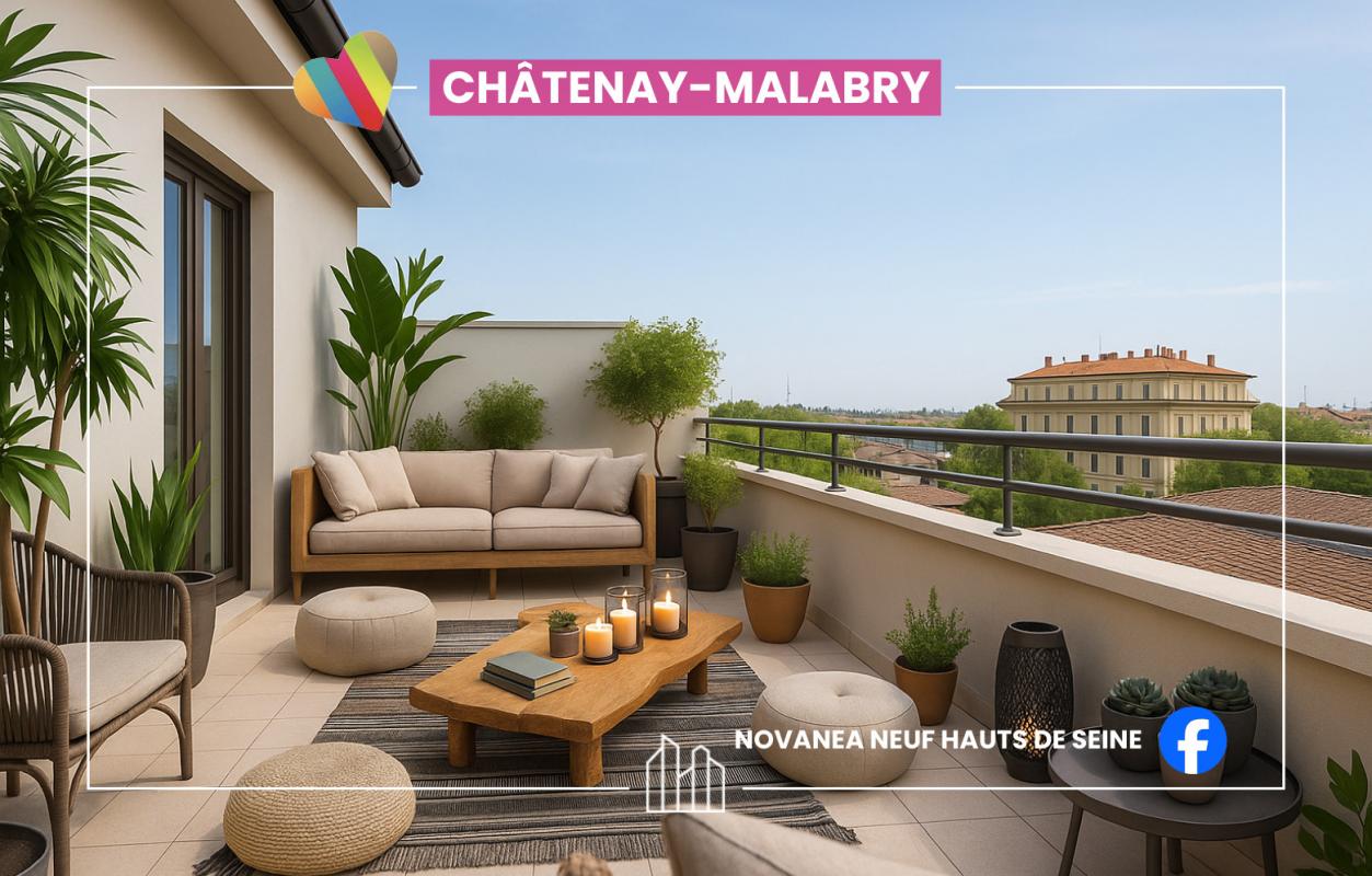 Châtenay-Malabry Appartement neuf 5 pièces 95 m²