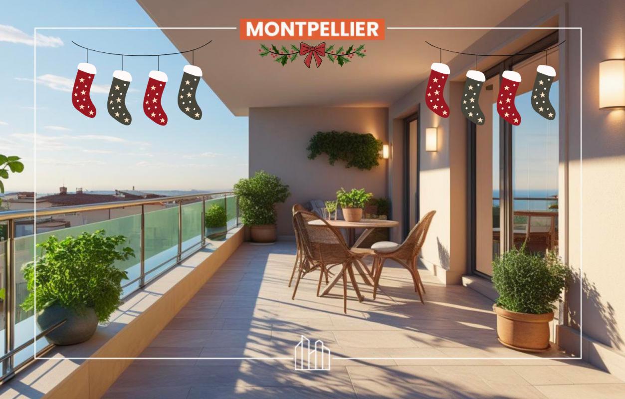 PROCHE MER - CENTRE VILLE  Appartement neuf Montpellier 34070