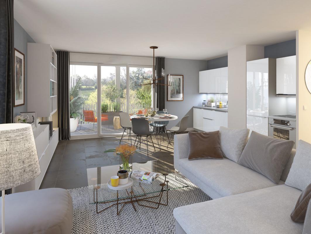Appartement neuf 3 pièces 62 m²