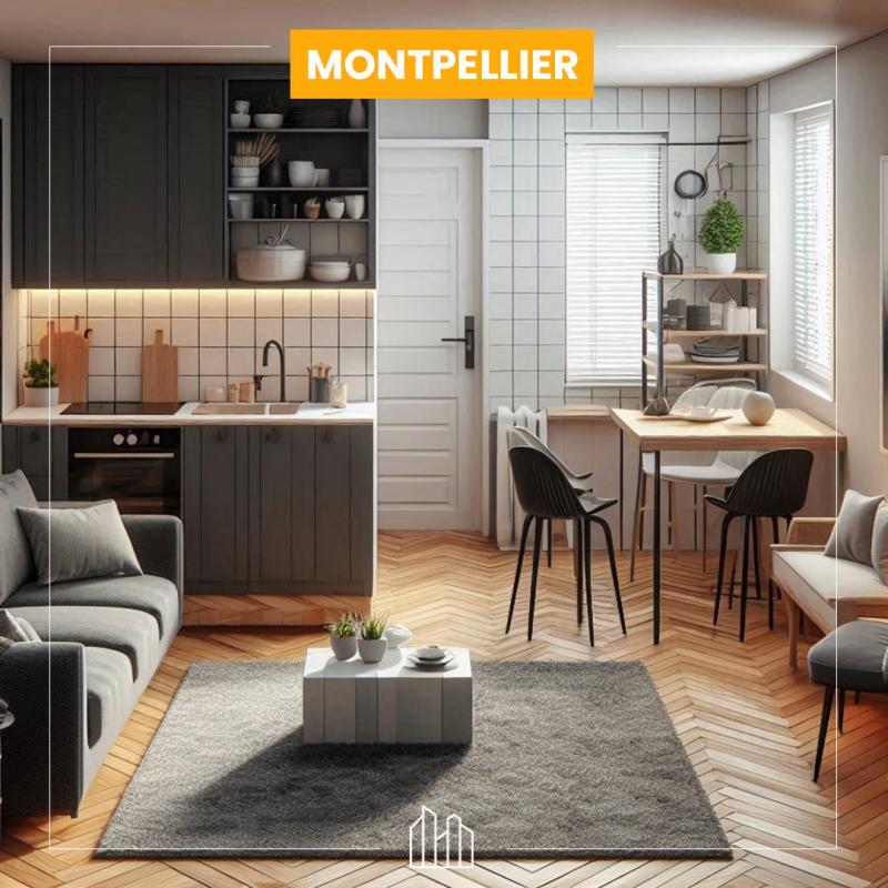 Appartement neuf 18 m² Montpellier 34080