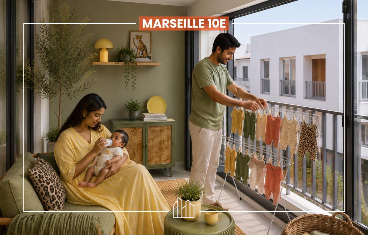 T3 - MARSEILLE 10E,&nbsp;
                                                                                      Appartement neuf
                                                                                     Marseille 10eme&nbsp-&nbsp
                                                                                     13010