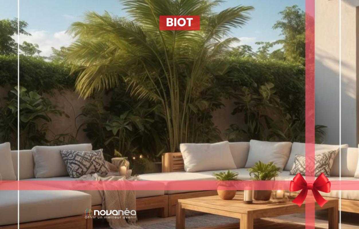 Biot Appartement neuf 3 pièces 56 m²