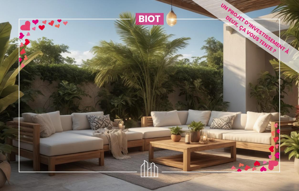 Biot Appartement neuf 3 pièces 56 m²