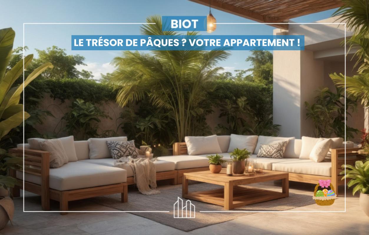 Appartement neuf 3 pièces 56 m² Biot 06410