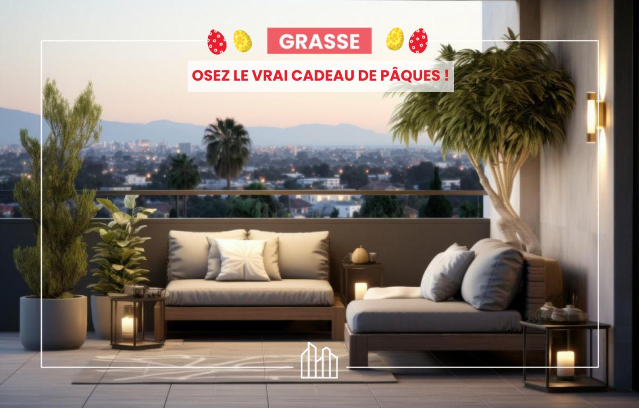 QUARTIER RESIDENTIEL - PROCHE DES COMMERCES  Appartement neuf Grasse 06130