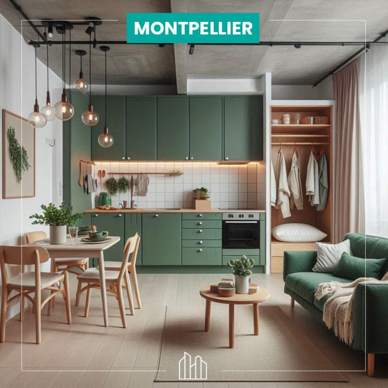 Appartement neuf 19 m² Montpellier 34080
