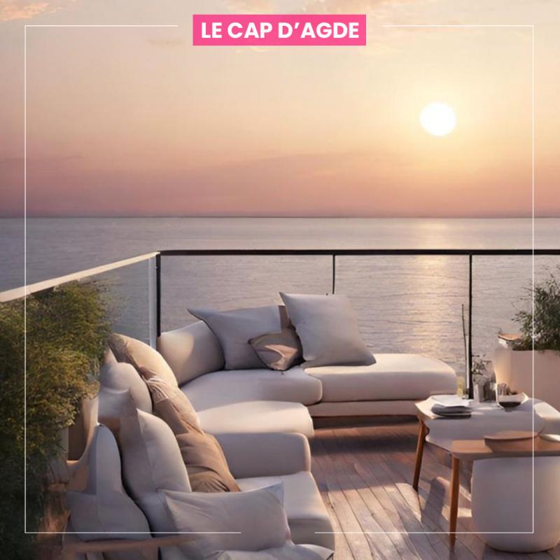 Appartement neuf 2 pièces 49 m² Cap d'Agde (Le) 34300