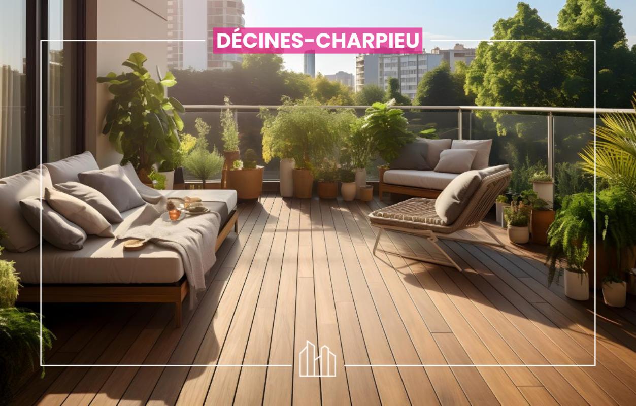 Décines-Charpieu Appartement 2 pièces 44 m²