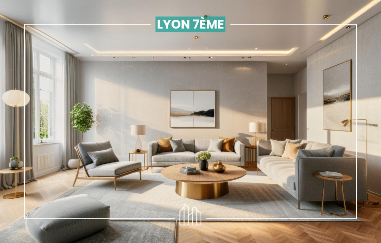 Lyon 7eme Appartement neuf 3 pièces 61 m²