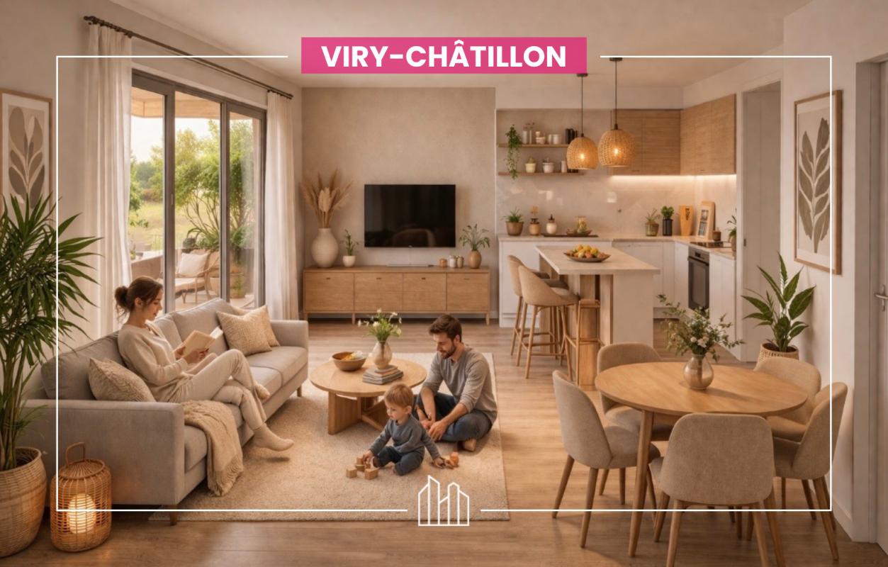 QUARTIER PORT ‑ PROCHE COMMERCES,&nbsp;
                                                                                      Appartement neuf
                                                                                     Viry-Châtillon&nbsp-&nbsp
                                                                                     91170