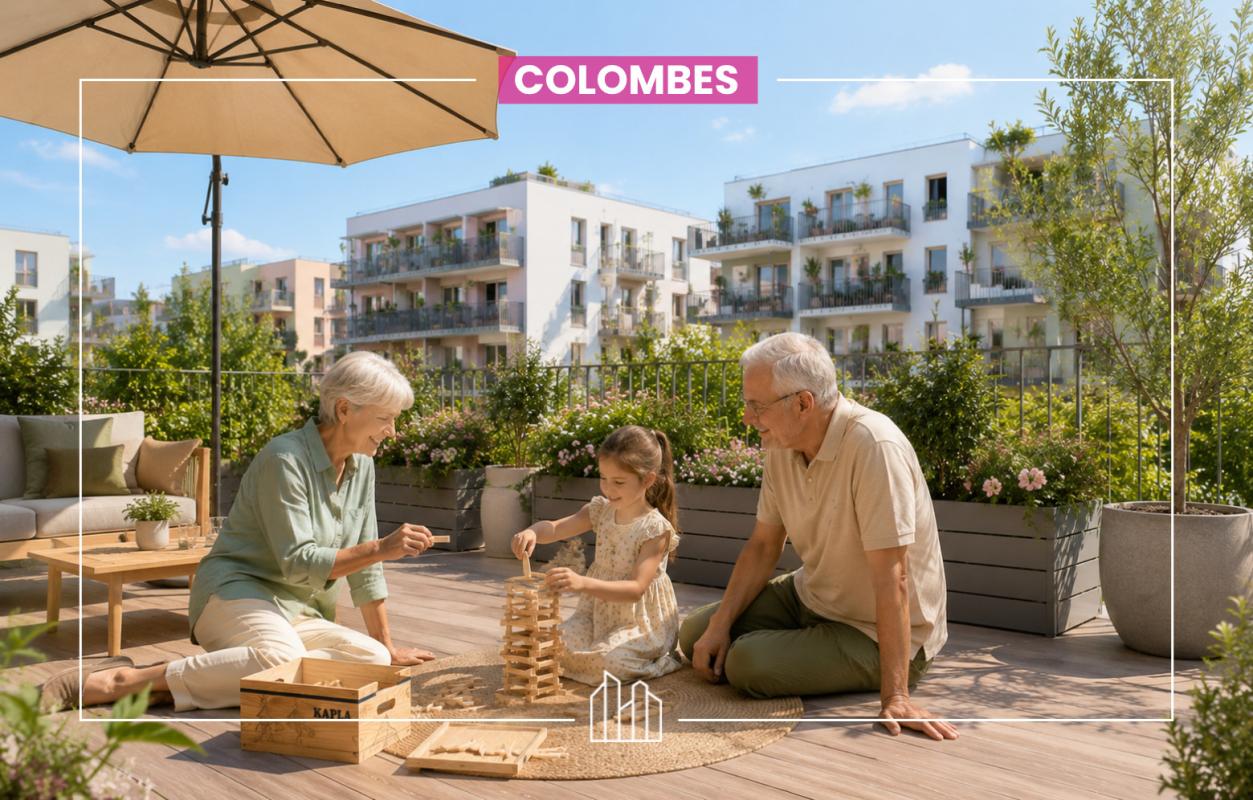 Colombes Appartement 2 pièces 41 m²
