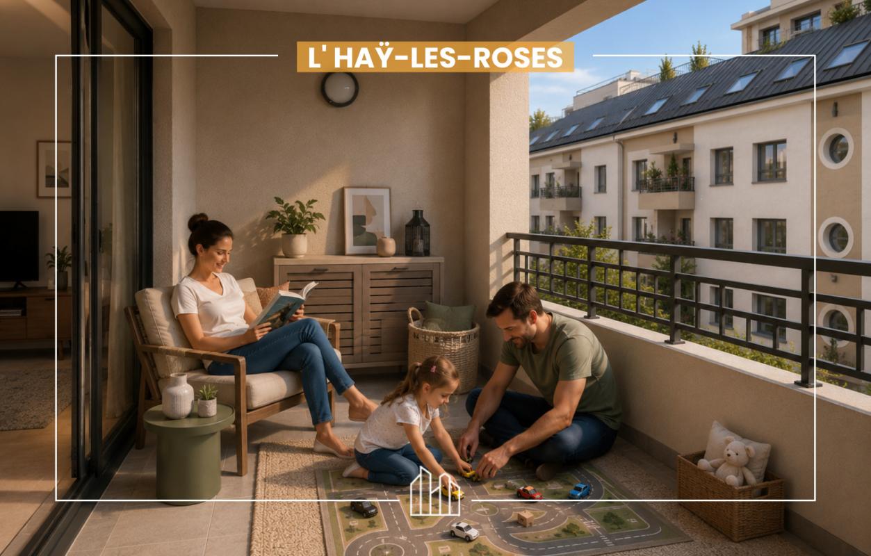 L'Hay-les-Roses  Appartement 4 pièces 84 m²