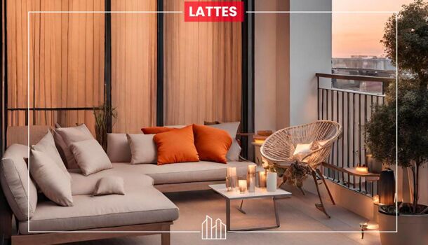 Appartement 2 pièces  à vendre Lattes 34970