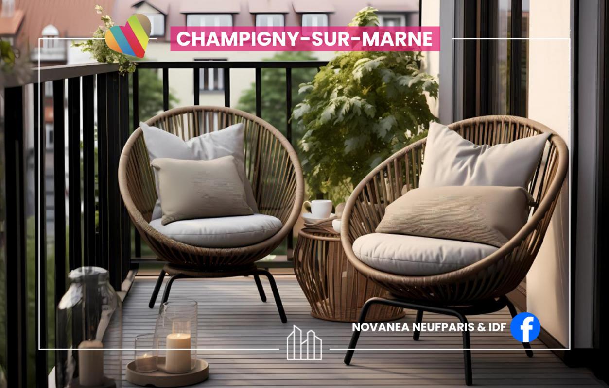 Champigny-sur-Marne Appartement neuf 2 pièces 40 m²