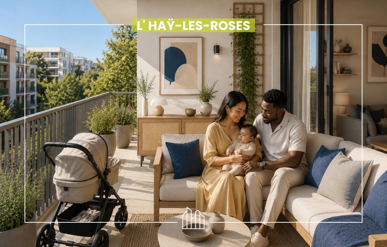 L'Hay-les-Roses  Appartement 5 pièces 90 m²