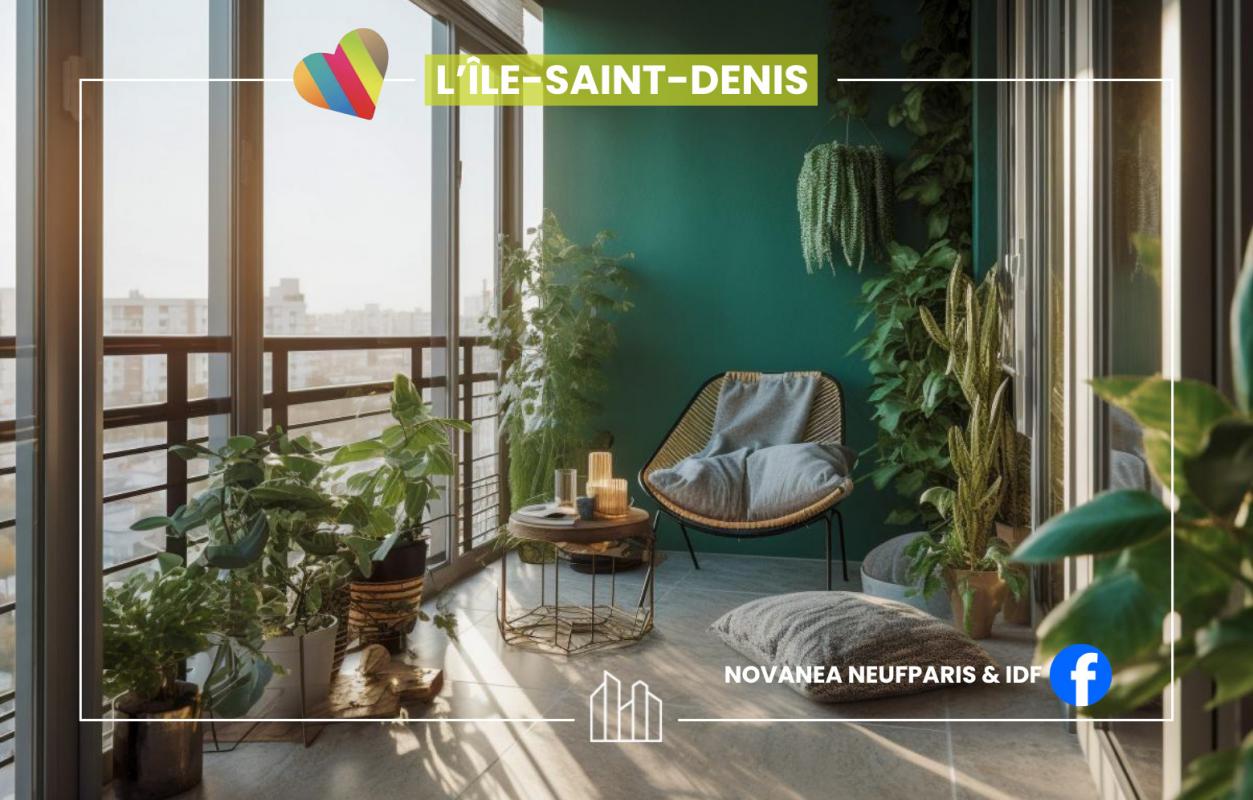Appartement neuf 5 pièces 100 m² Île-Saint-Denis (L') 93450