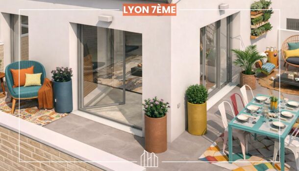 Appartement 3 pièces  à vendre Lyon 7eme 69007