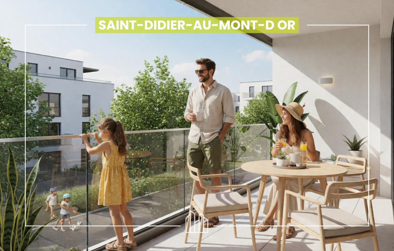 RÉSIDENCE MARIE - PROX ÉCOLES  Appartement neuf Saint-Didier-au-Mont-d'Or 69370