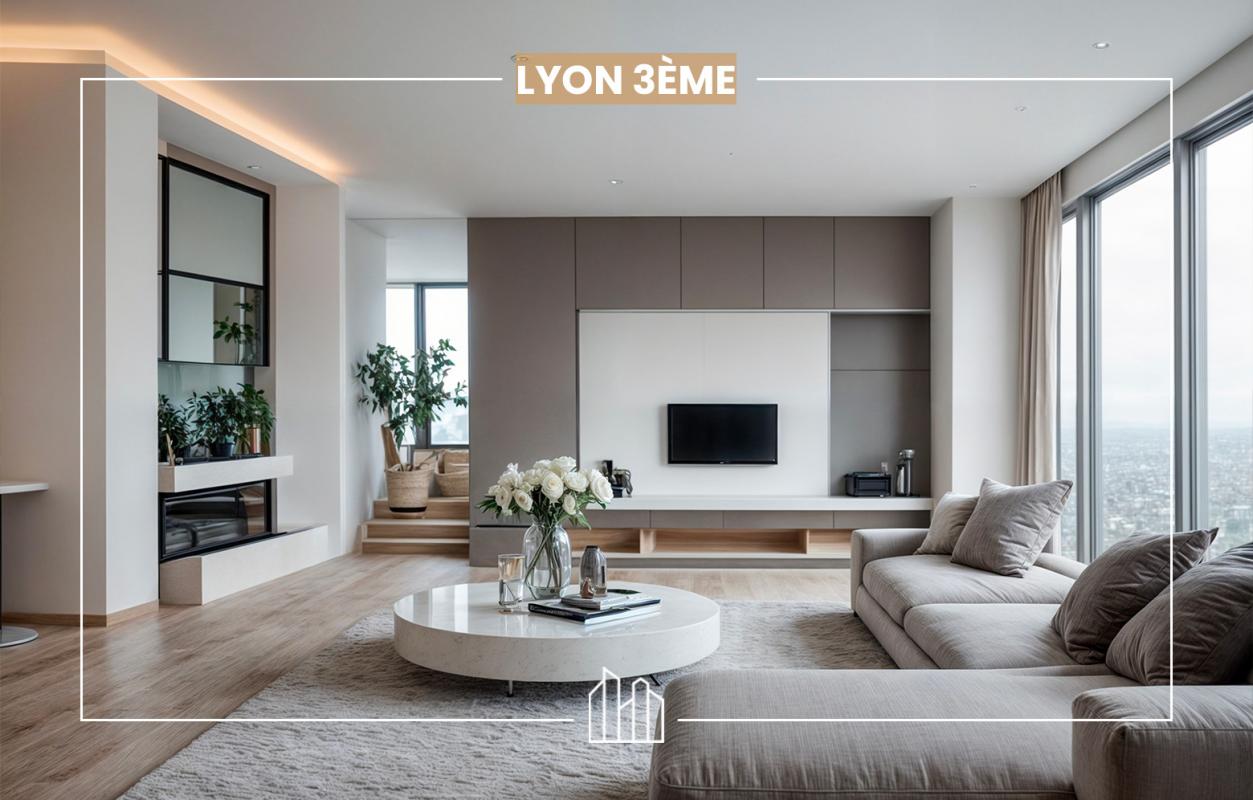 Lyon 3eme Appartement neuf 3 pièces 67 m²