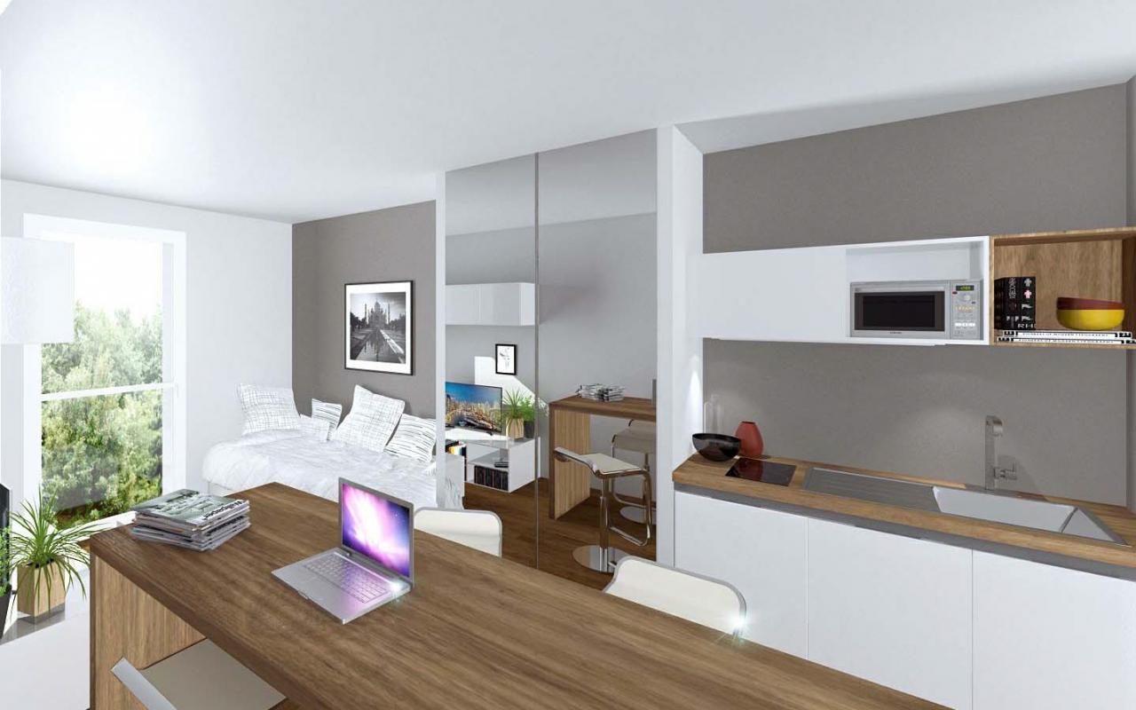 Appartement neuf 17 m² Lyon 8eme 69008
