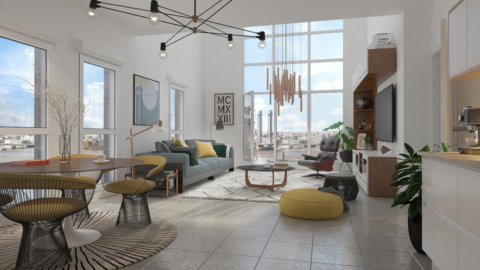 Lyon 3eme Appartement neuf 30 m²