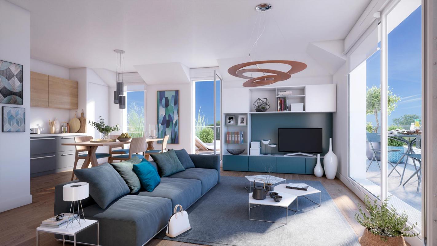 Appartement neuf 2 pièces 47 m² Aix-en-Provence 13100