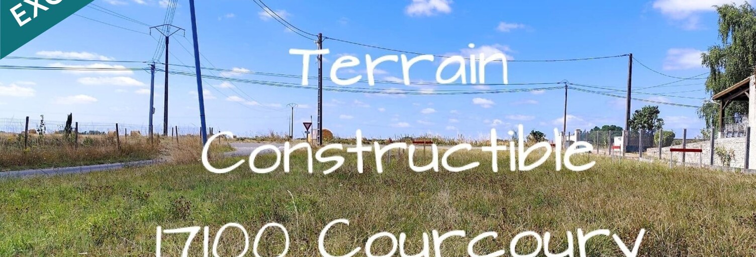 Terrain  1918 m² à vendre à Courcoury (17100)