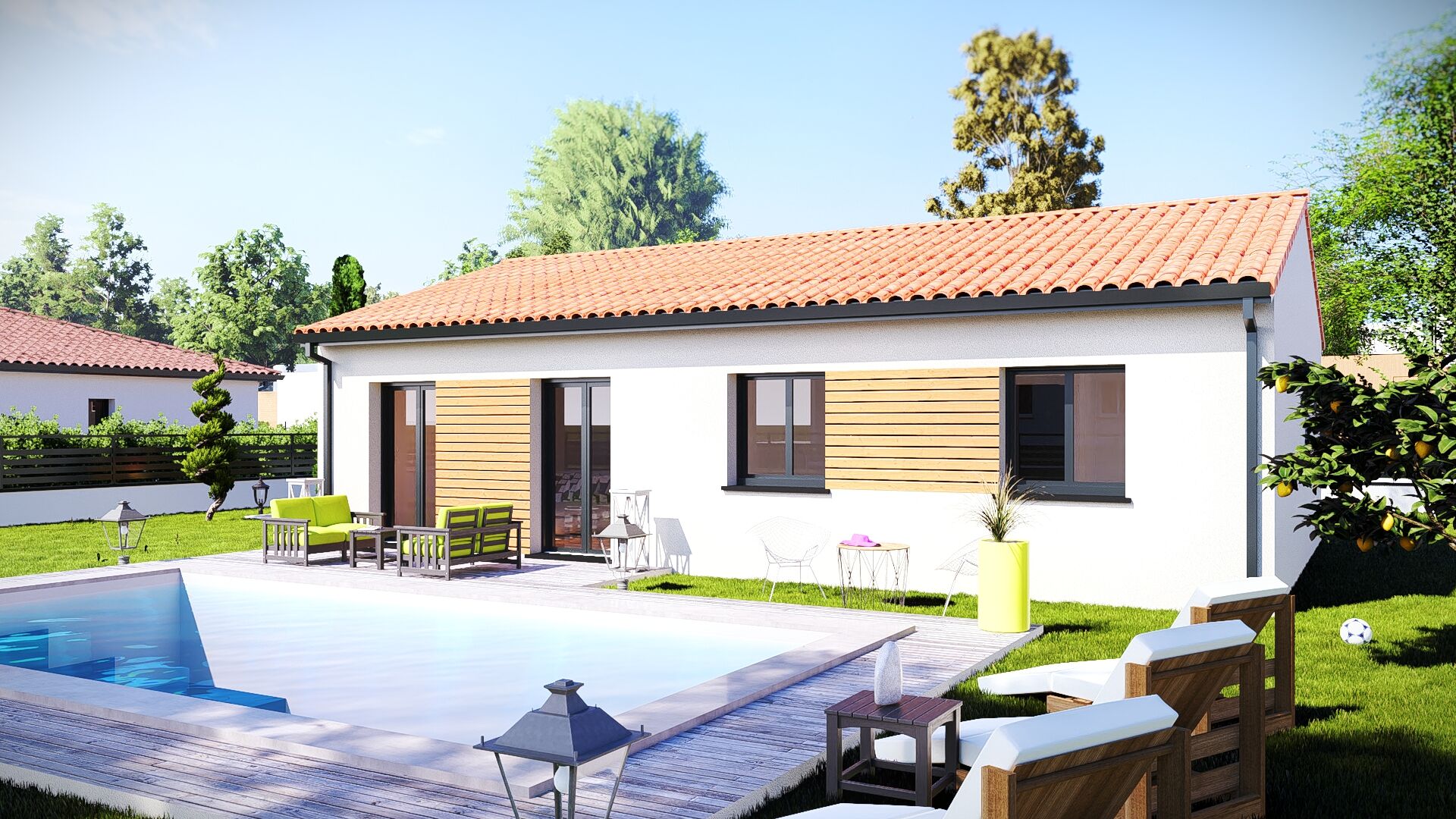 Belle maison moderne T4